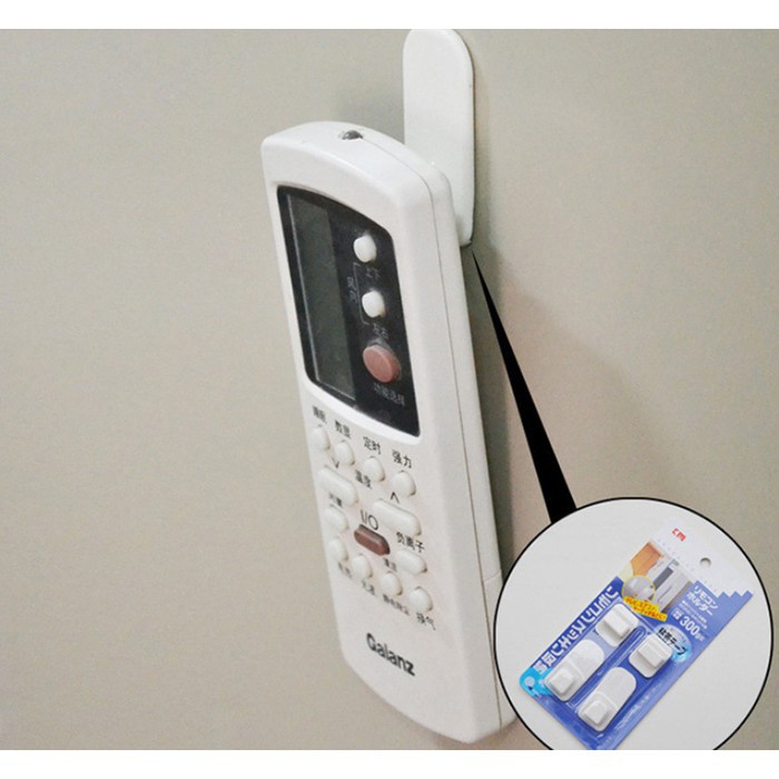 CANTOLAN GANTUNGAN PEGANGAN REMOTE AC TV WALL SUCTION KAIT REMOTE DINDING HANGER