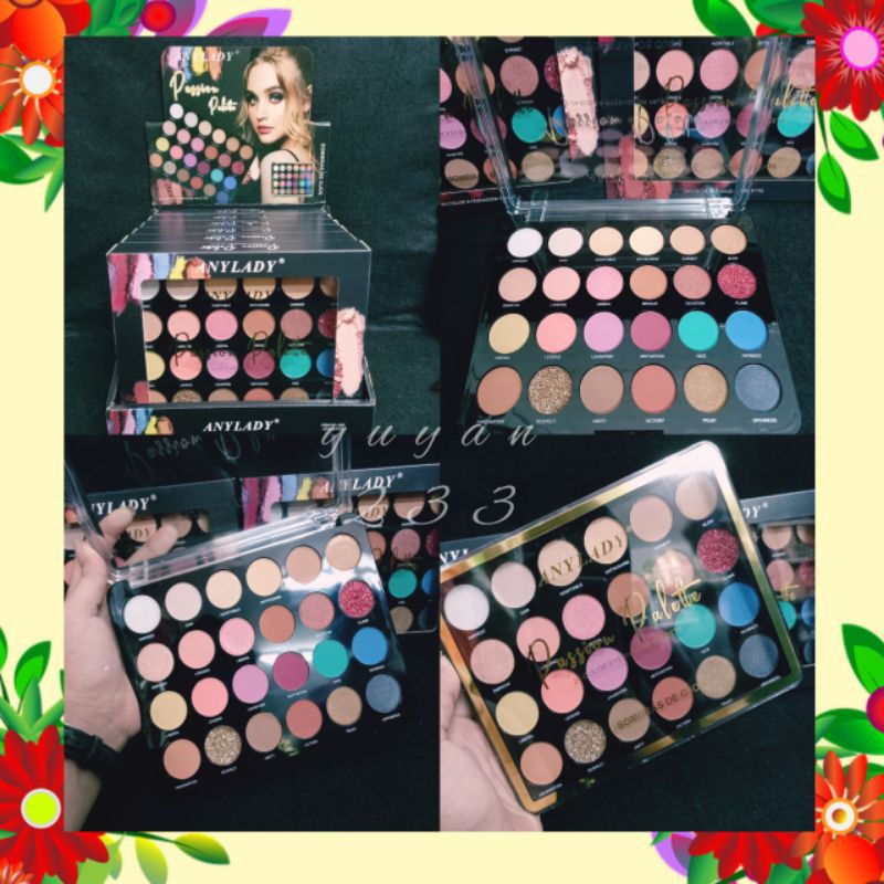 PROMO!!!EYESHADOW PALETTE PASSION ANYLADY 826