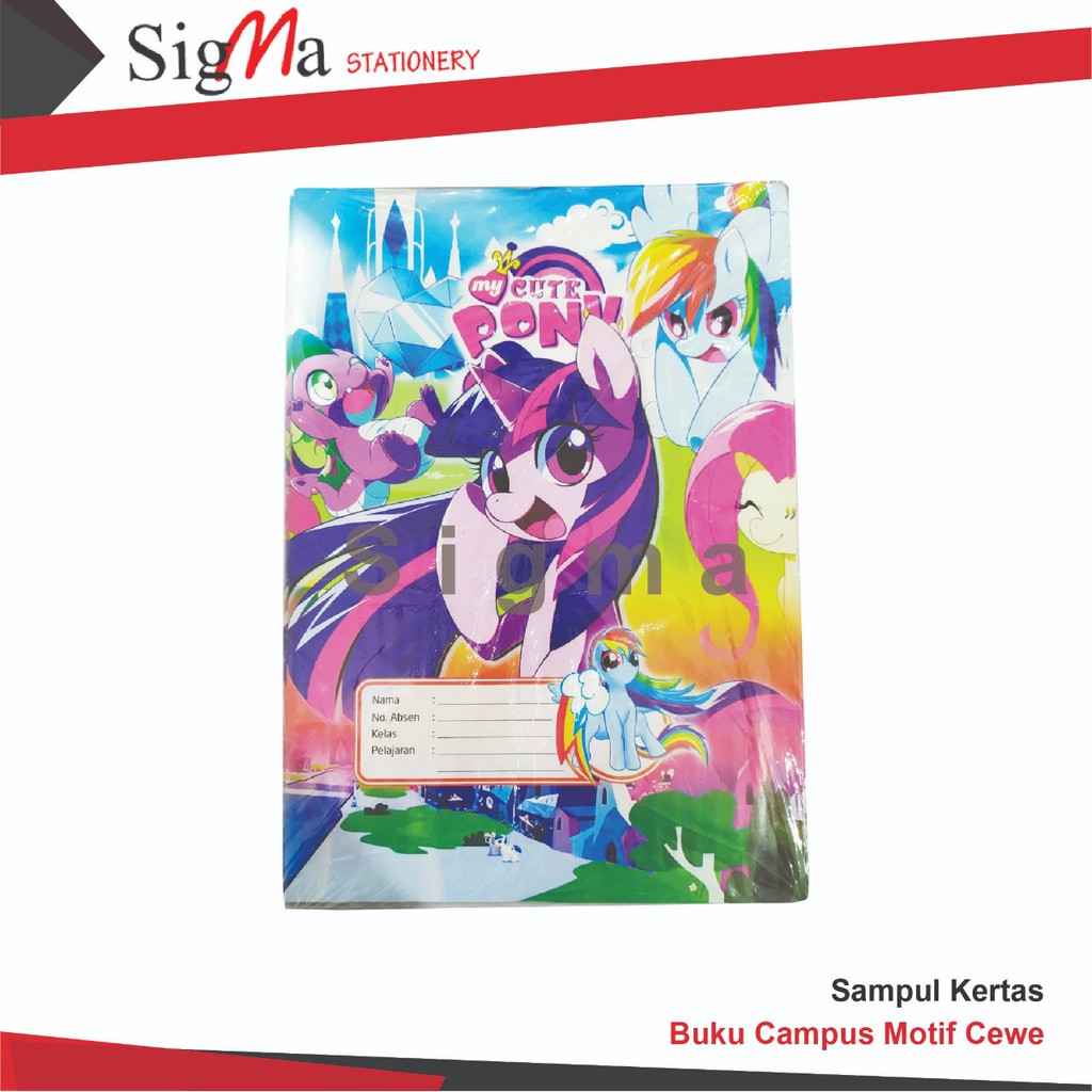 

Sampul Kertas Jenia Uk.Buku Campus Motif Cewe/Cowo/Batik Pack