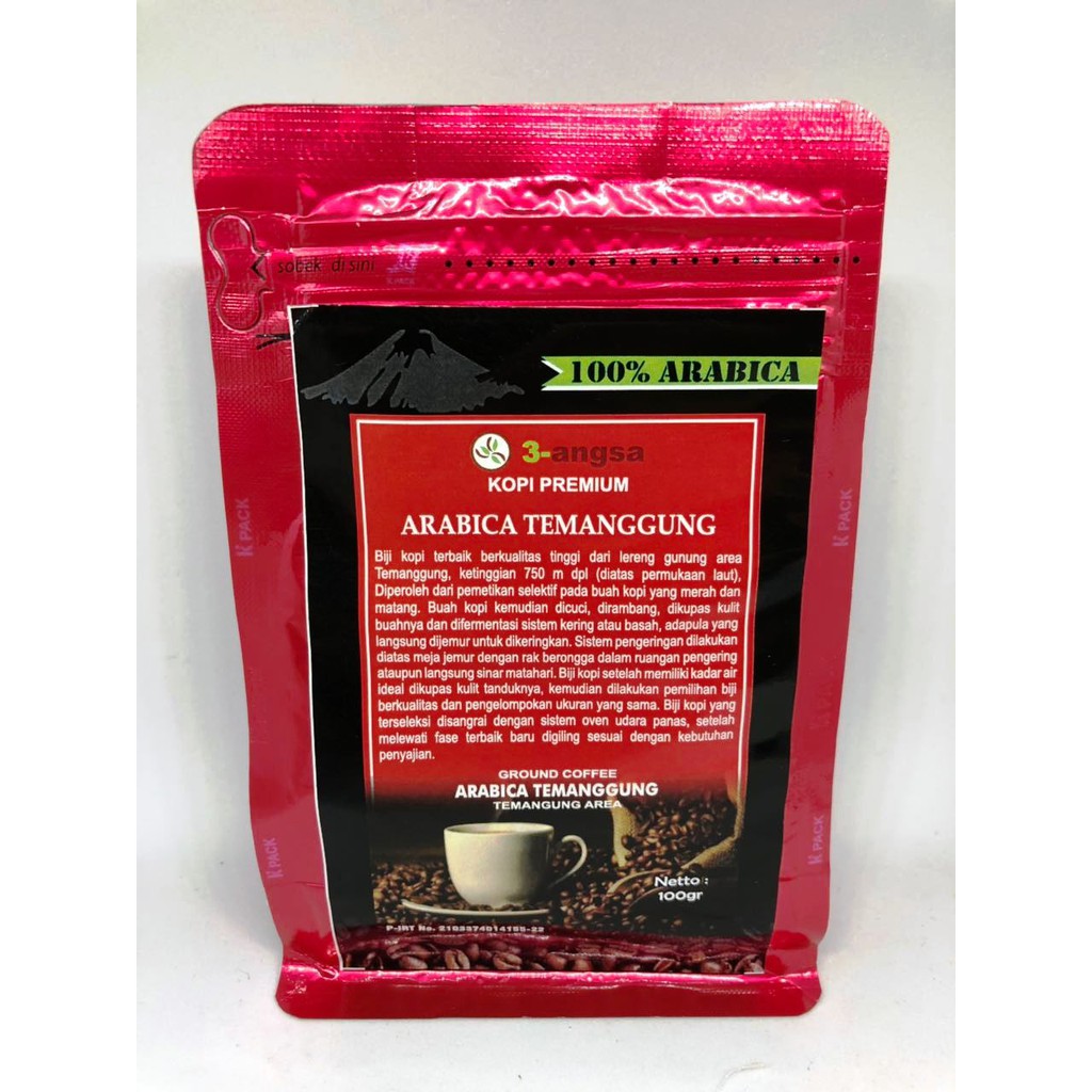 

Kopi Arabica Temanggung 100gr