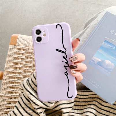 (CSH) Softcase Macaroon Custom Nama Tali For All Type Vivo Y12/Y17/Y15/Y11 - Y91/Y95/Y93 - Y91C/Y1S 