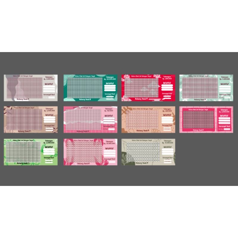 CELENGAN TARGET MURAH STIKER CELENGAN TARGET MURAH JUMBO VIRAL CELENGAN TIKTOK TABUNGAN BUKA TUTUP C