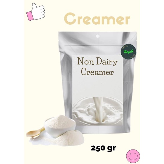 

CREAMER BUBUK/NON DAIRY CREAMER/KRIMER BUBUK/PREMIUM POWDER CREAMER 250 GRAM