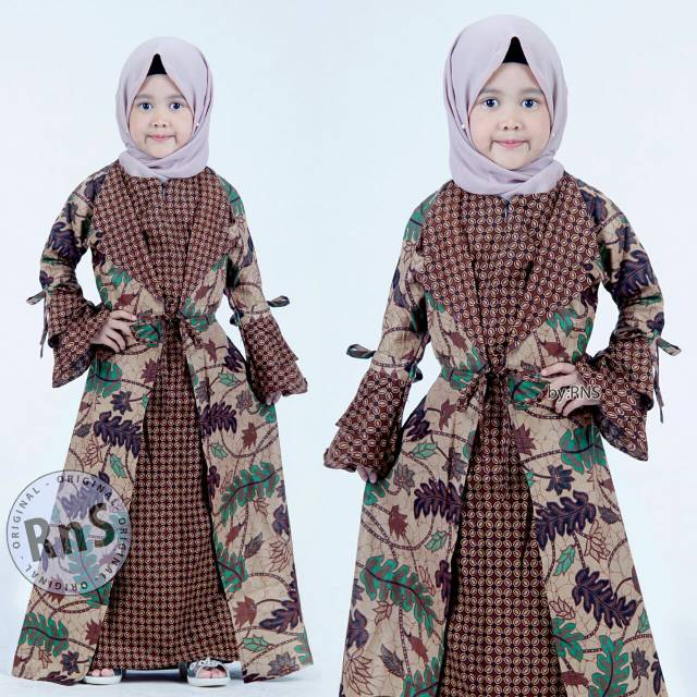 Gamis anak Batik