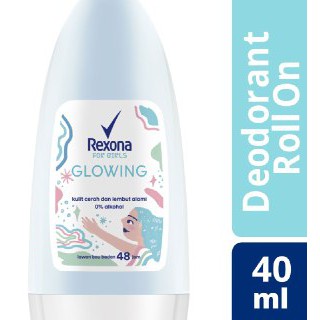 Rexona Women Deodorant Roll On Glowing White 40 Ml - Deo Roll On, Roll On Deodorant