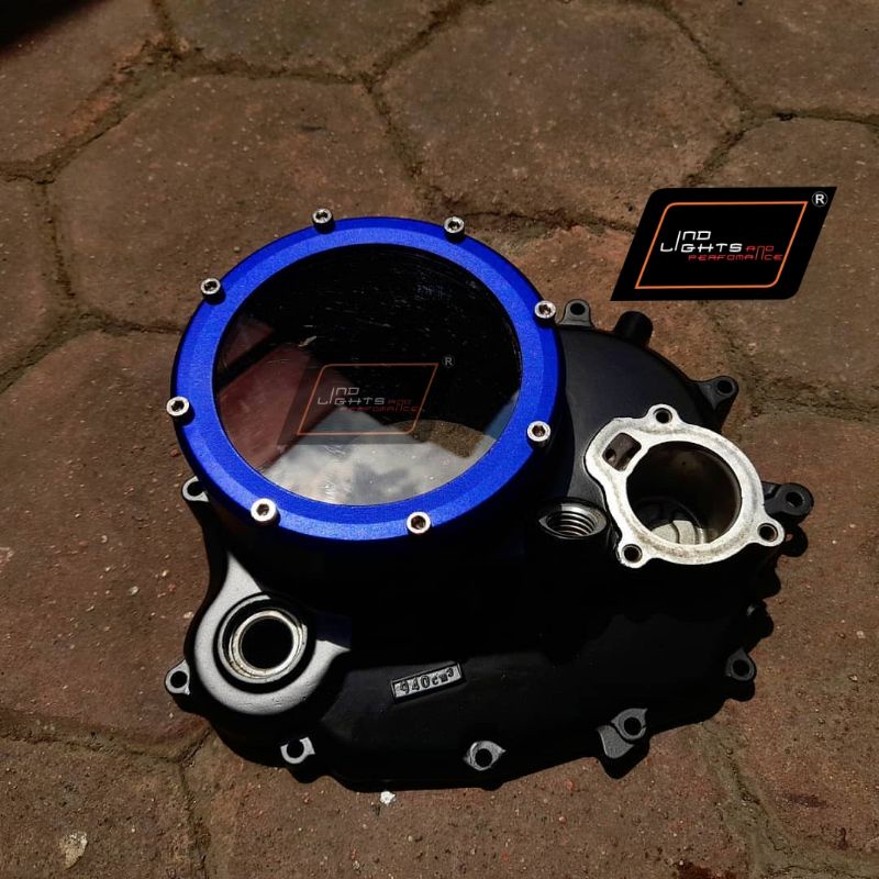 Bak Kopling Transparan New Jupiter MX 135, Clear Clutch Cover, Aquarium Kopling  PNP baut probolt