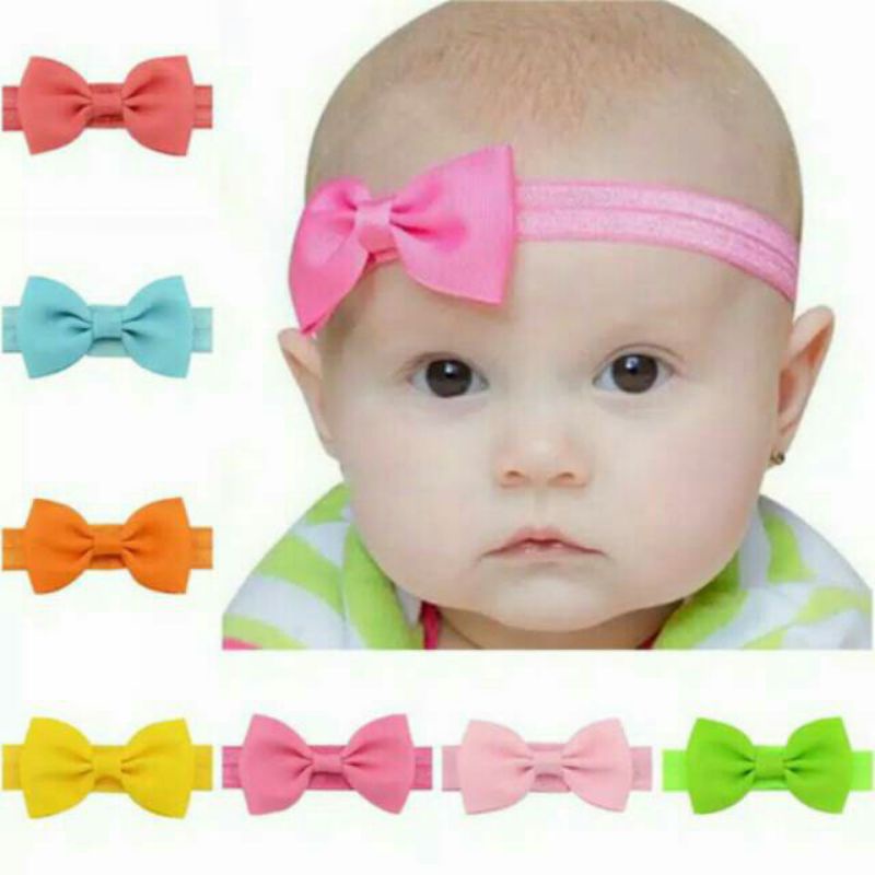 bandana balita simple ribbon