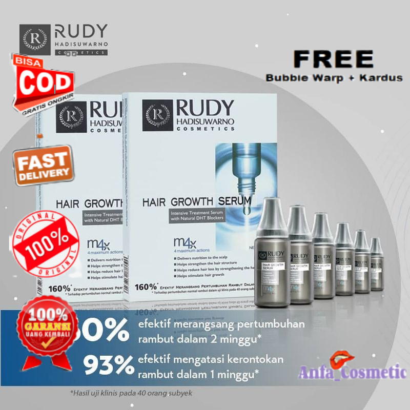 Rudy hadisuwarno cosmetics Hair Growth Serum//rhc