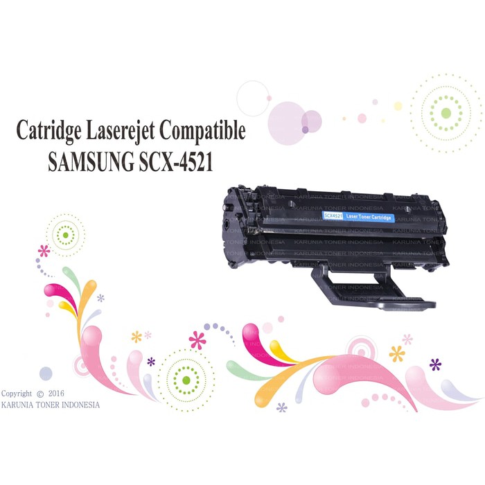 Toner cartridge compatible samsung laserjet scx4521 scx-4521 4521