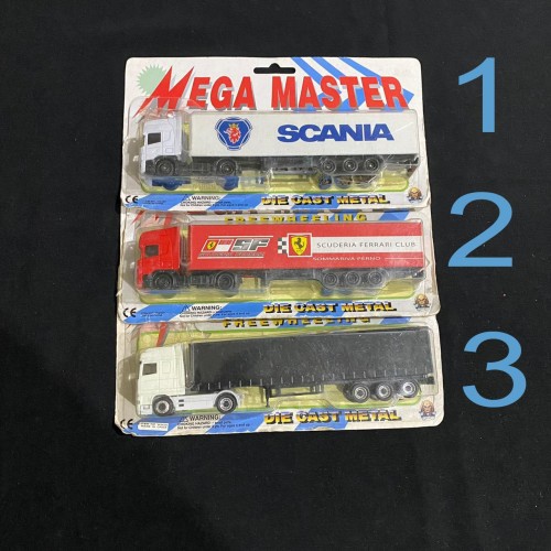 Diecast Truck Mega Master Skala 1/87