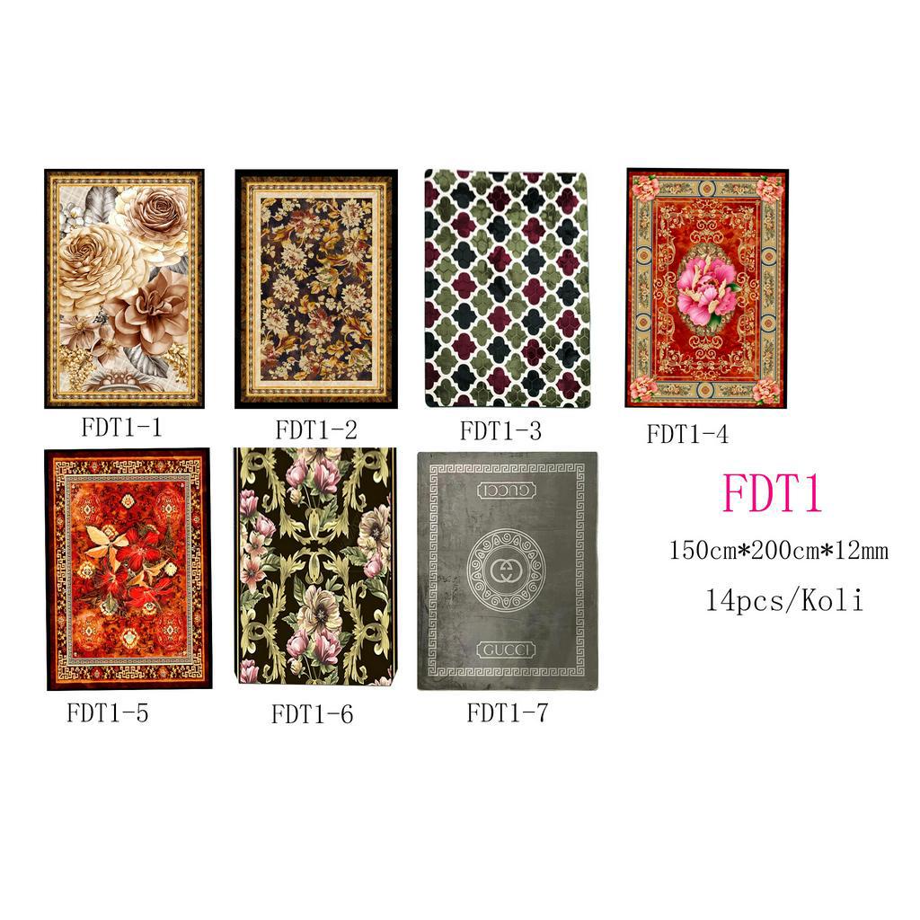 Karpet Lantai Maroc Minimalis Karpet Lantai Living Room  Ukuran 150cm x 200cmx12cm Karpet Lantai Anti Slip Terbaru Import- FDT1- Mega Home Décor