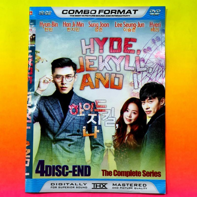 KASET FILM SERI KOREA TERLARIS-FILM SERI HYDE JEKYLL AND ME LENGKAP FULL EPISODE 4 DISC END-FILM SER