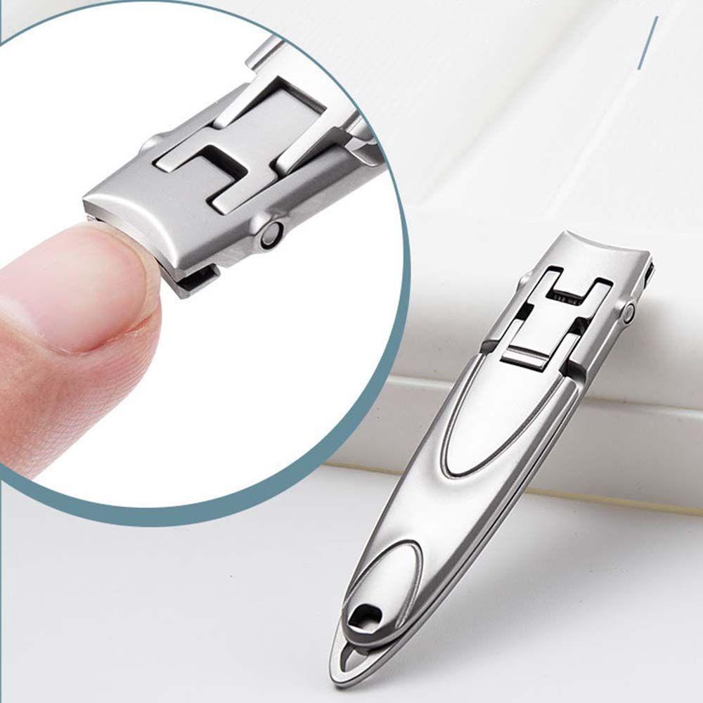 Mxbeauty Gunting Kuku Stainless Steel Tajam Ultra-Tipis Alat Manicure Pedicure Plier Golden Cicada Bentuk Pemangkas Kuku Jari