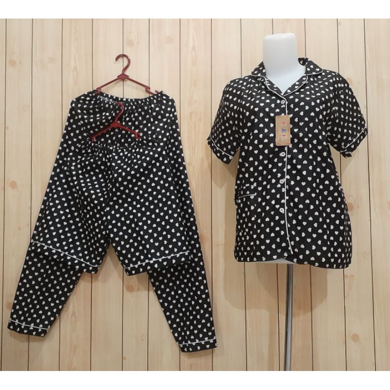 Piyama 3 in 1/Piyama wanita, Baju Tidur wanita