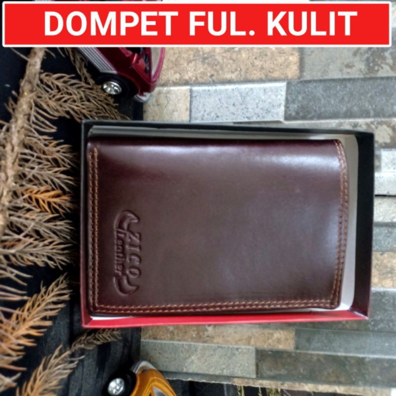 DOMPET KULIT SAPI PRIA FULL KULIT KULIT LIPAT KULIT PREMIUM