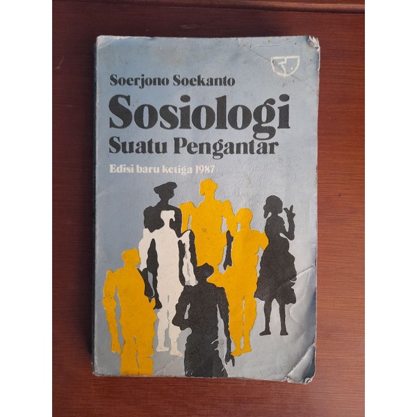 Hukum SOSIOLOGI SUATU PENGANTAR (Bekas,Original  & Segel)