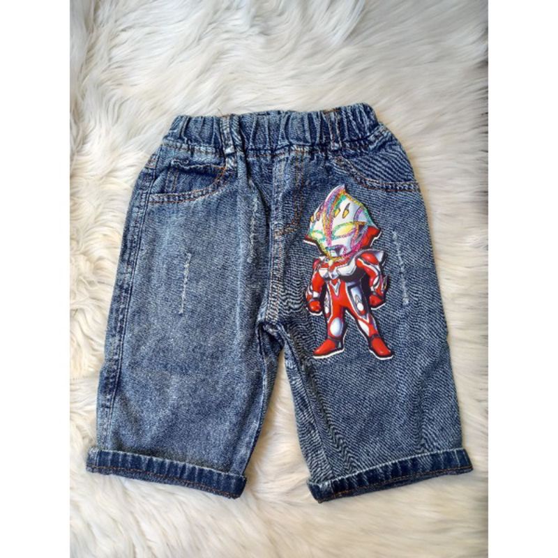 SONTOG JEANS LED (NYALA) SUPERHERO/SONTOG JEANS ANAK