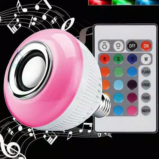 [COD] BOHLAM SPEAKER MUSIC BLUETOOTH 2 IN 1 / BOHLAM LED SPEAKER BLUETOOTH / BOLA LAMPU MUSIk