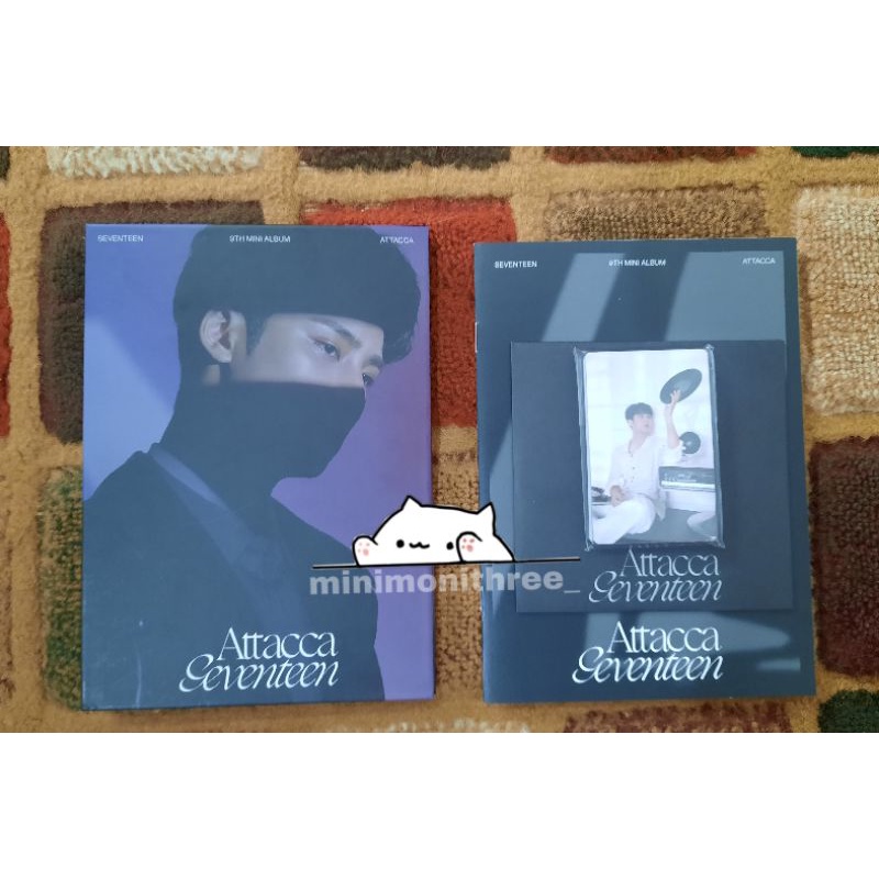 Official Album Attacca Carver Cover Mingyu+Pc Booklet