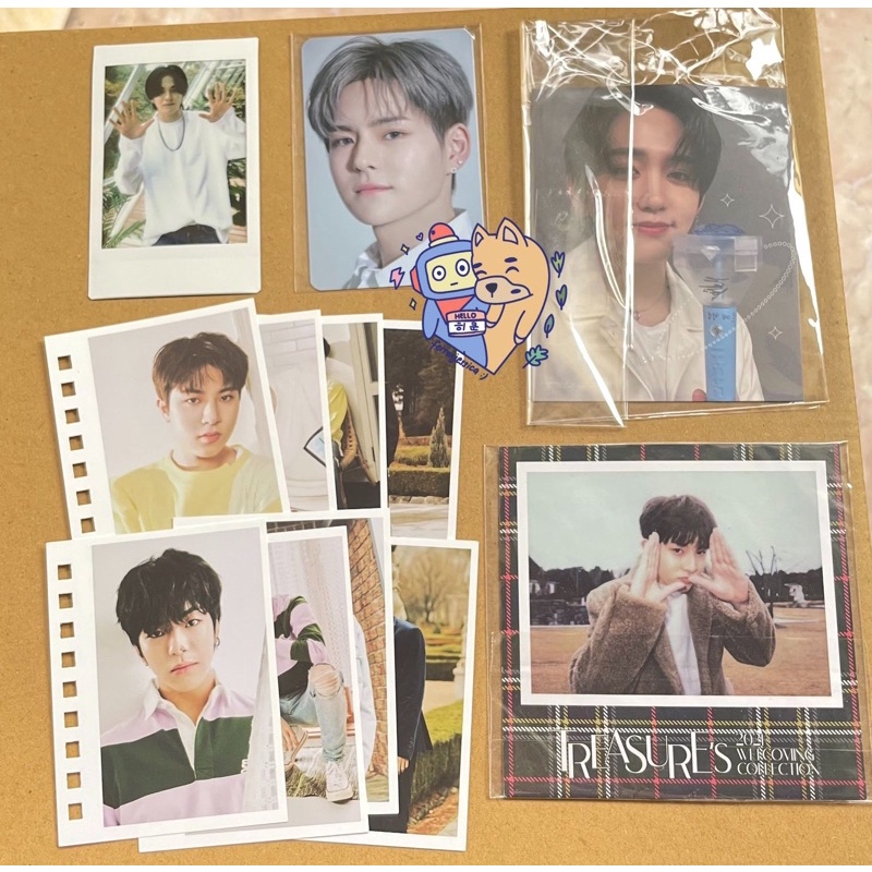 [READY] PHOTOCARD (PC) Treasure Yoshi Manyo Polaroid Asahi Benefit POB Lightstick LS Mashiho Officia