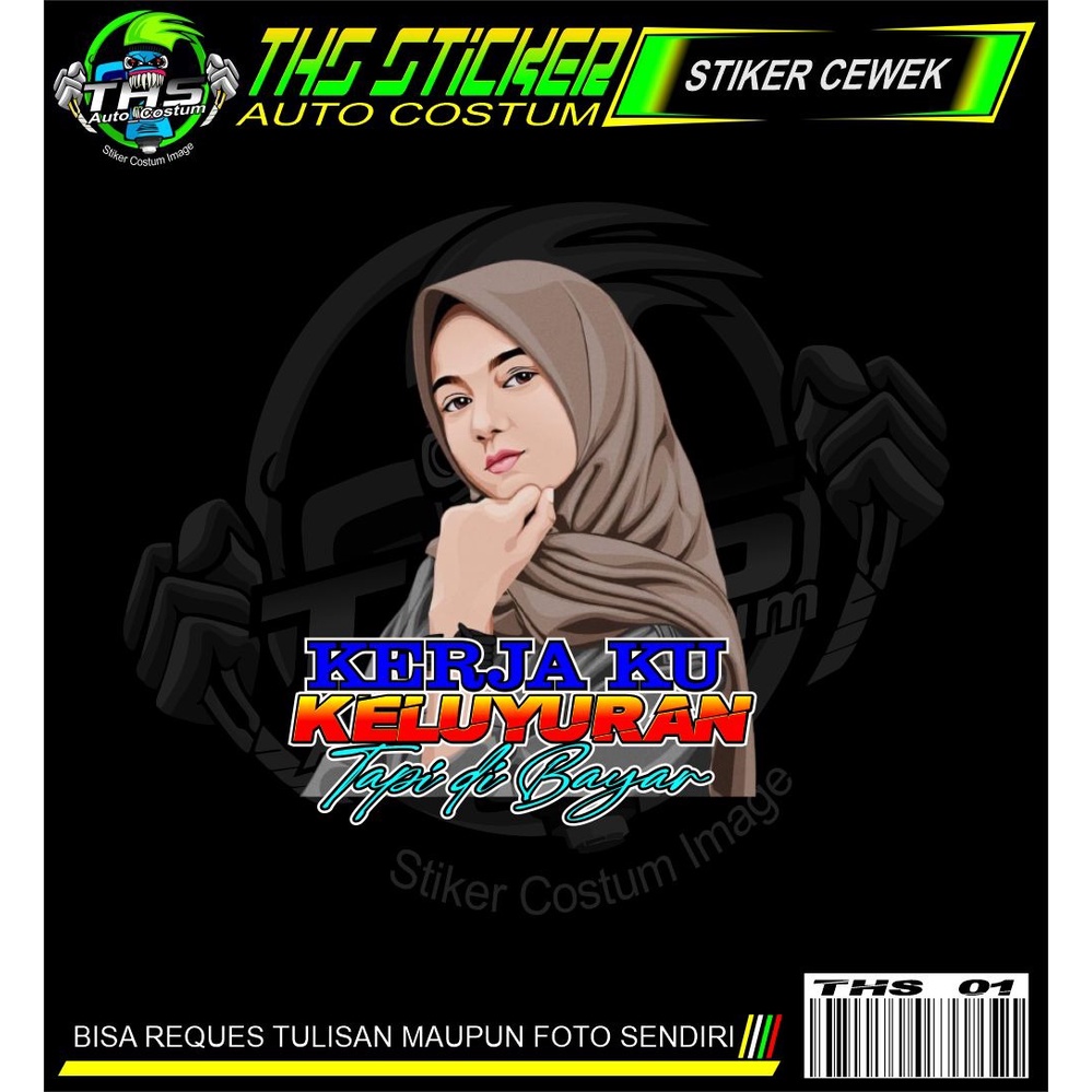 stiker cewek stiker mobil stiker truk stiker motor stiker variasi mobil