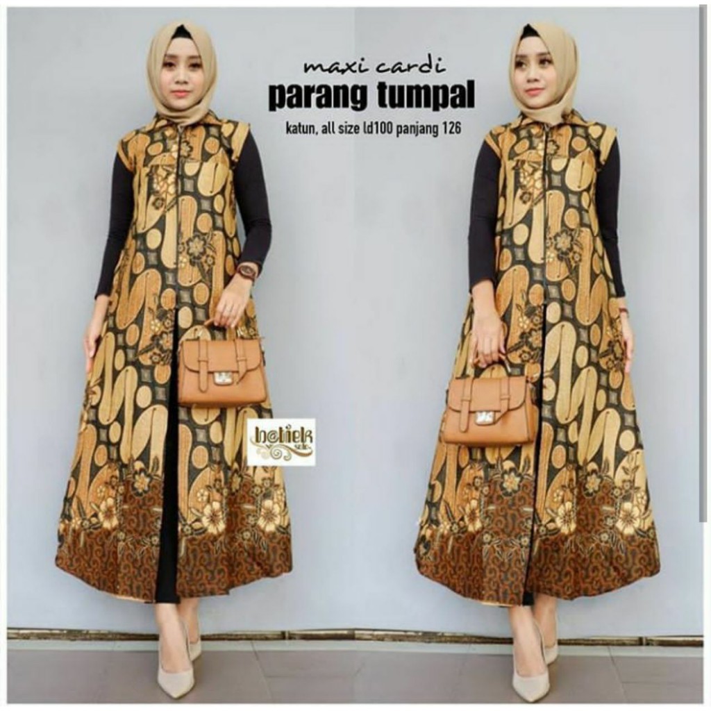 GROSIR BATIK MAXI CARDI PARANG TUMPAL