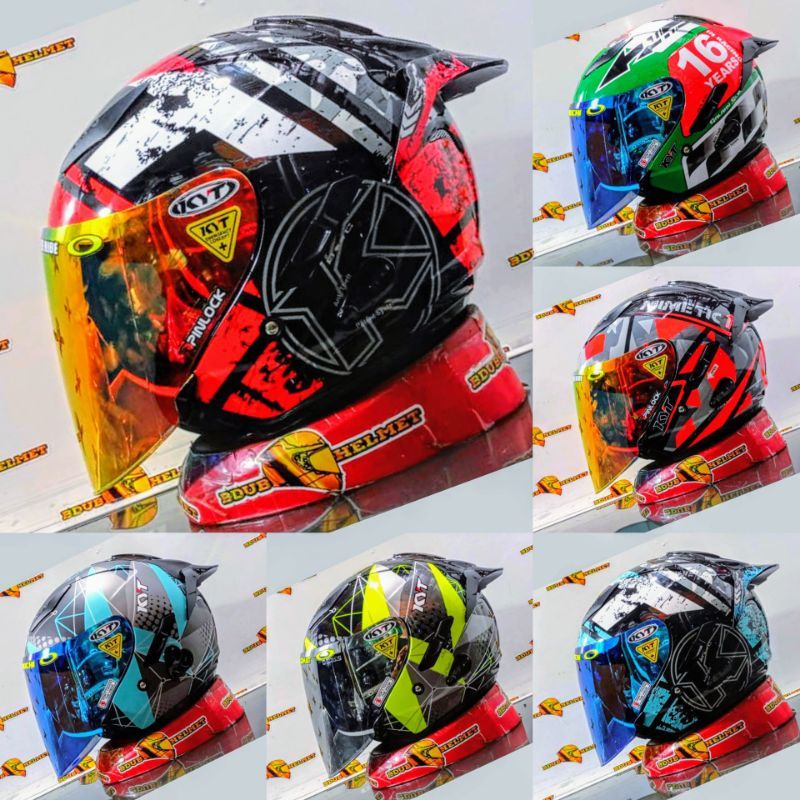 KYT galaxy motif paket ganteng full-HELM KYT GALAXY MOTIF PAKET GANTENG-KYT BISA COD-HELM KYT TT COU
