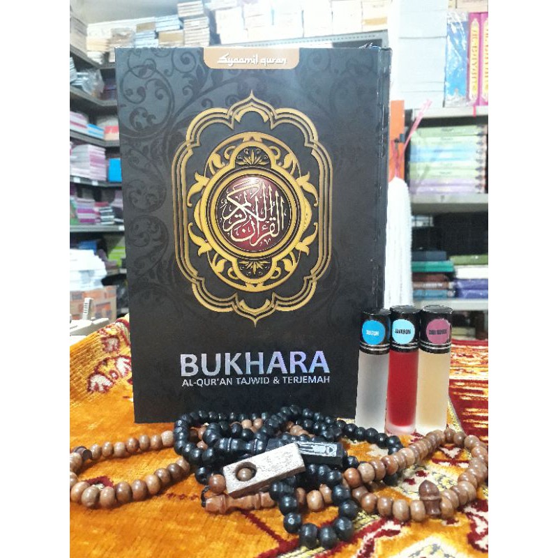 Bukhara b5. Alqur'an tajwid warna dan terjemah.