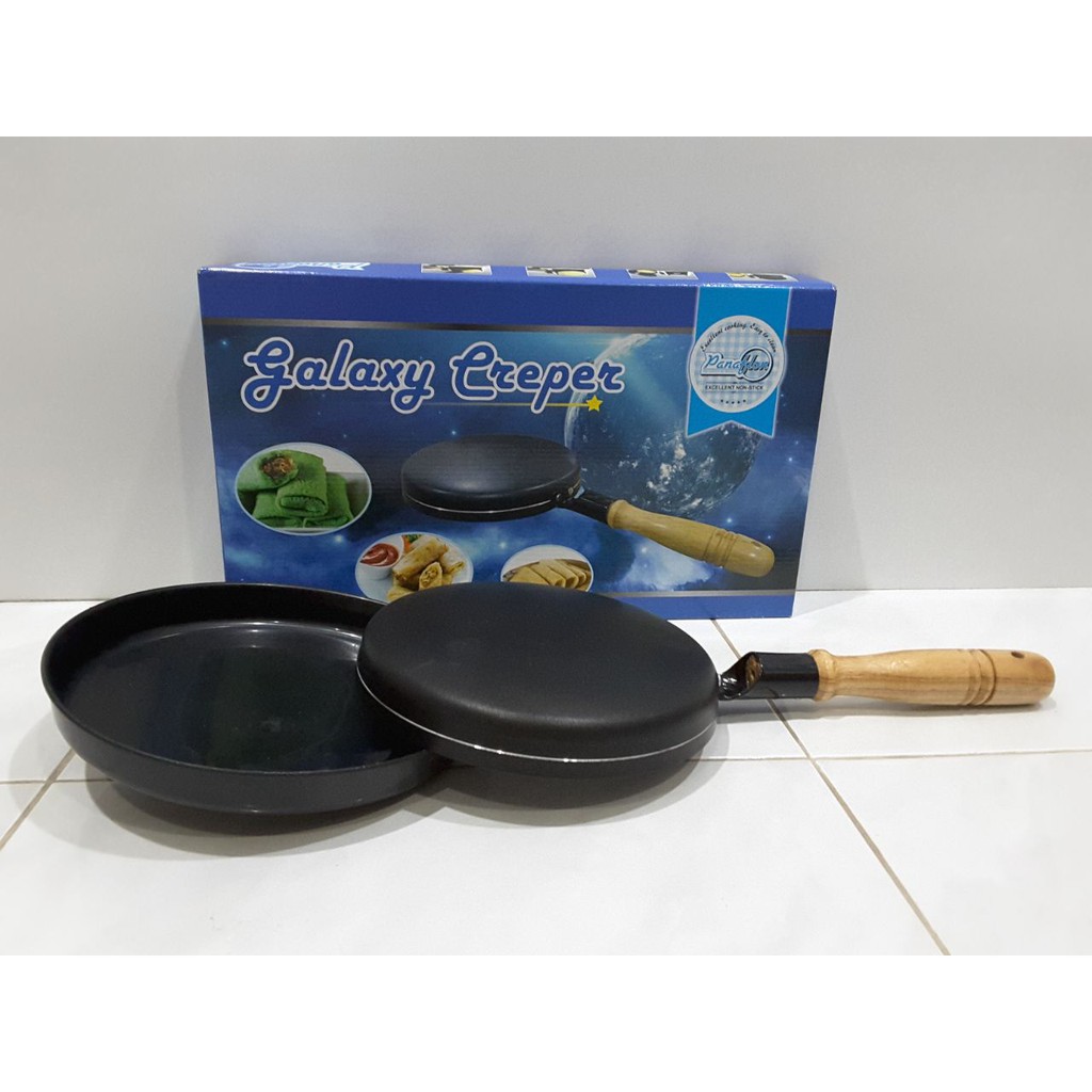 Galaxy Creper Pan Wajan  Terbalik untuk  Membuat Dadar  