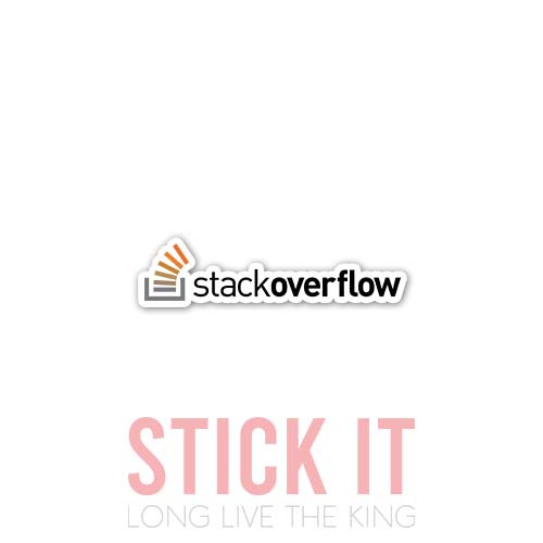 

Stiker sablon setrika DTF kaos baju sticker vinyl stackoverflow programmer 86