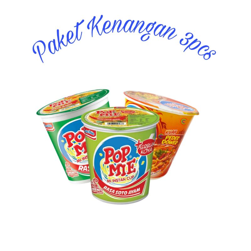 

Pop mie paket kenangan