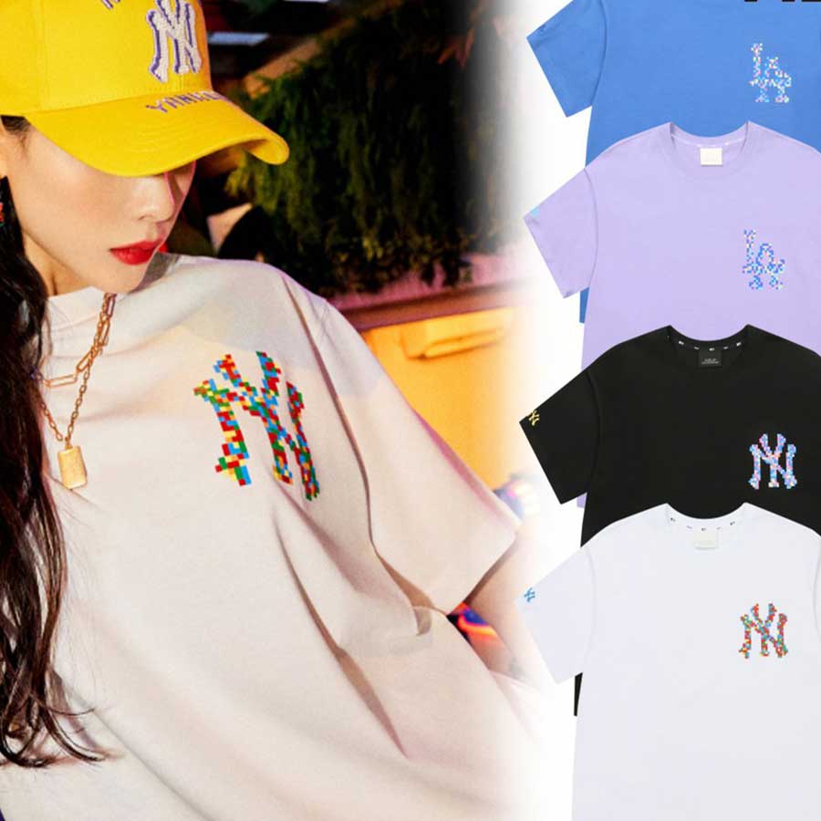 KAOS PRIA WANITA MLB TEE