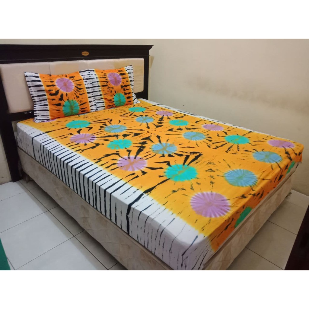 Sprei Bali Katun Lokal( Bisa COD)/Sprei Tie Dye/Sprei Terlaris BATIK PEKALONGAN | SPREI JUMPUTAN | S