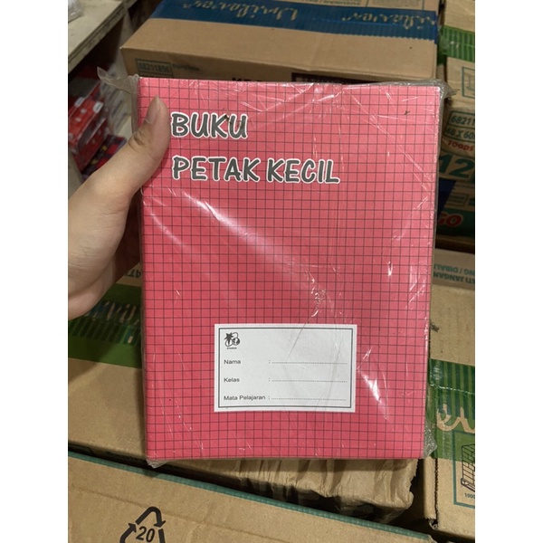 

Buku Petak Kecil/Buku Petak Besar/Buku Halus Kasar/ Buku 30 Lembar isi 25 Buku