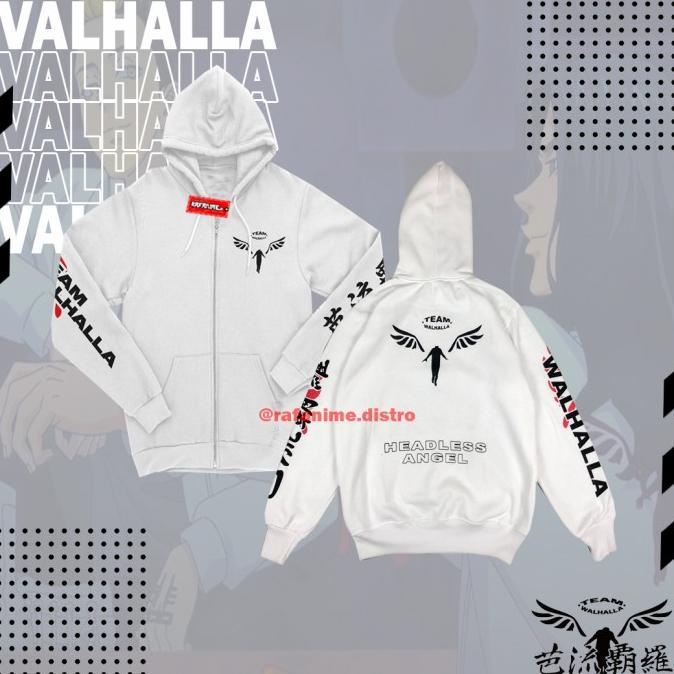 Jaket Valhalla Tokyo Revengers Hoodie Valhalla Anak Dewasa Terbaru