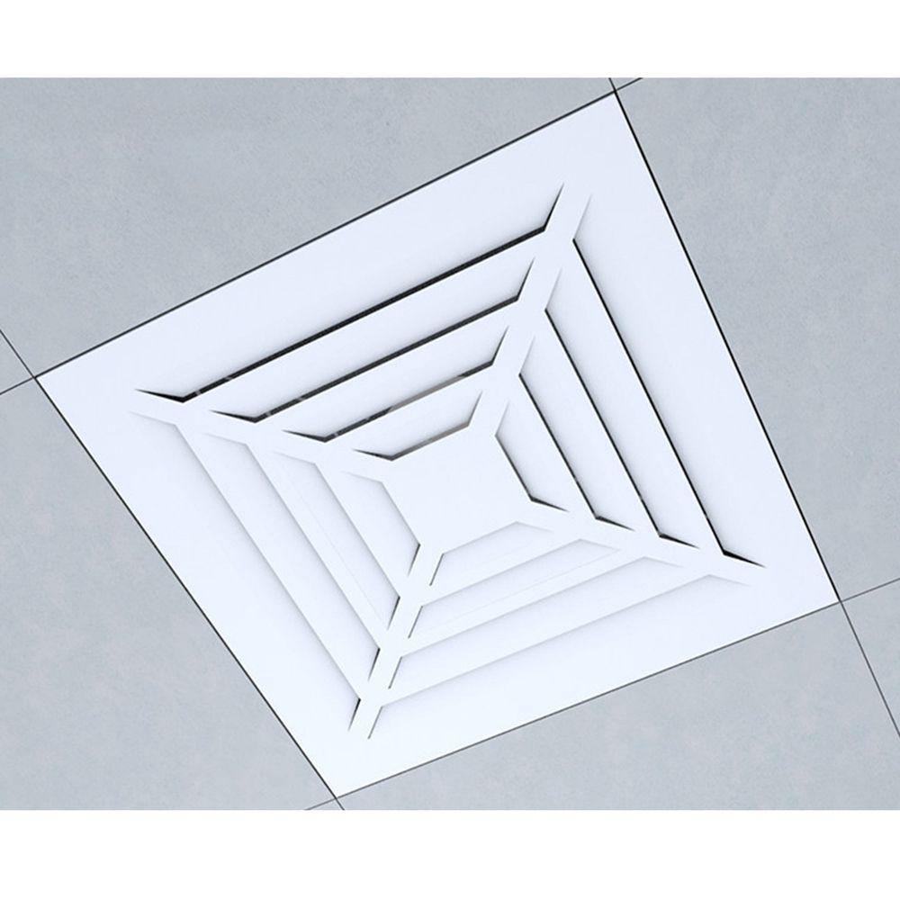 R-FLOWER Air Vent Diffuser Tahan Lama Adjustable Sirkulasi Udara Perlengkapan Ac Penutup Lubang Angin