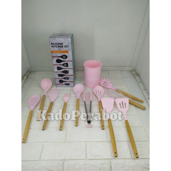 Spatula Set Alat Masak Aesthetic Spatula Masak Estetik Kado Alat Masak Sutil Spatula Masak isi 12Pcs Kado Pernikahan Cantik