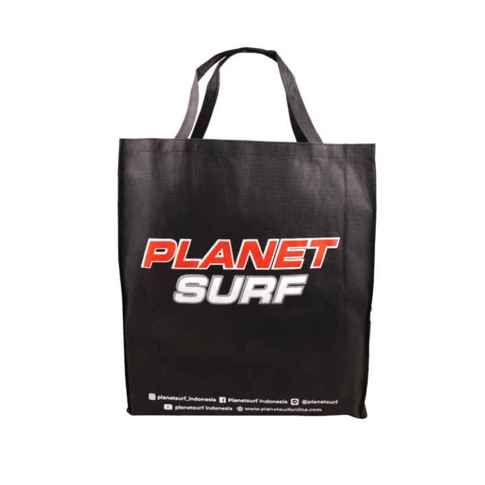 Tas tote Shopping Bag planet surf sponbond