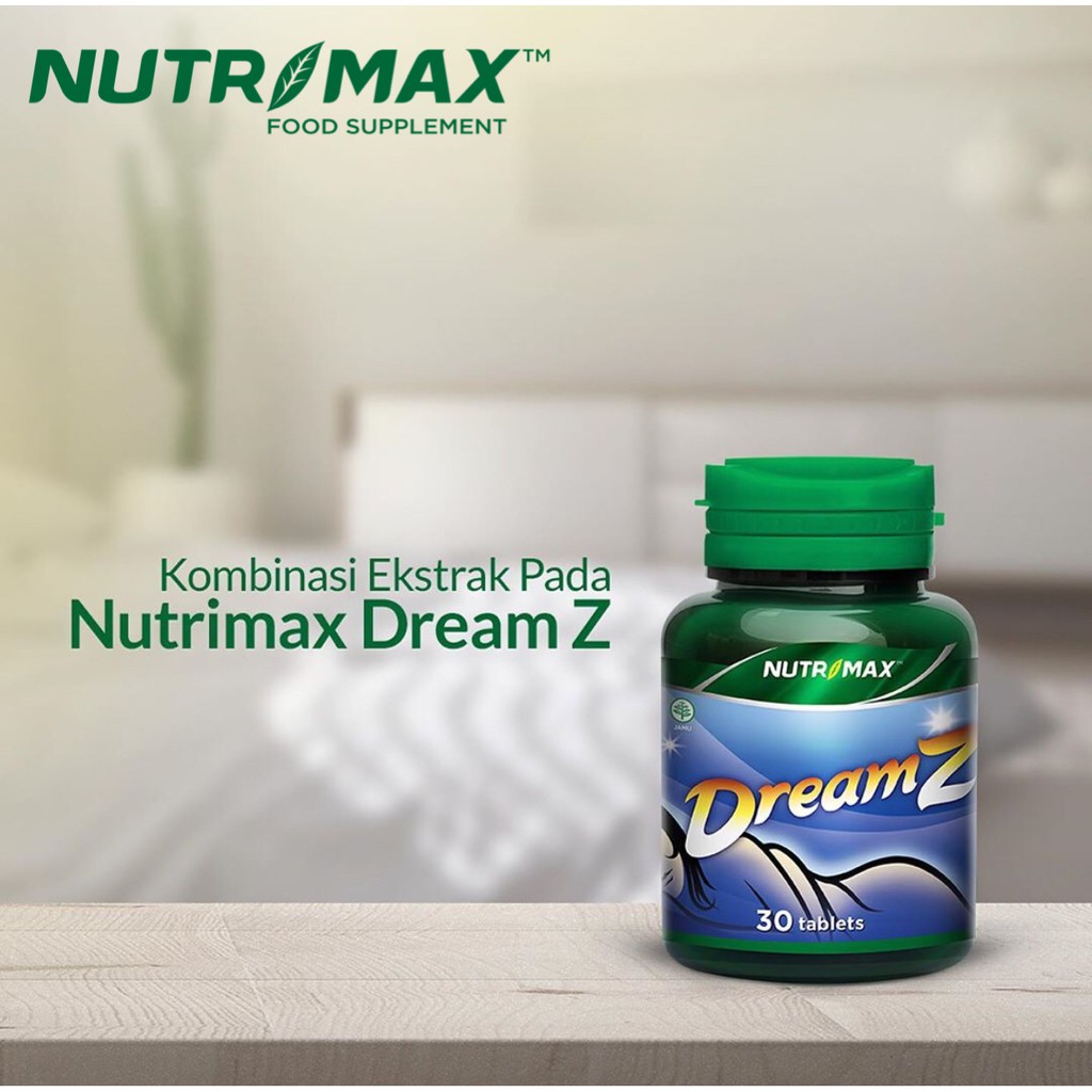 ORIGINAL Nutrimax Dreamz 30s BPOM / Nutrimax Sweet Dreams / Vitamin Susah Tidur / LEDI MART