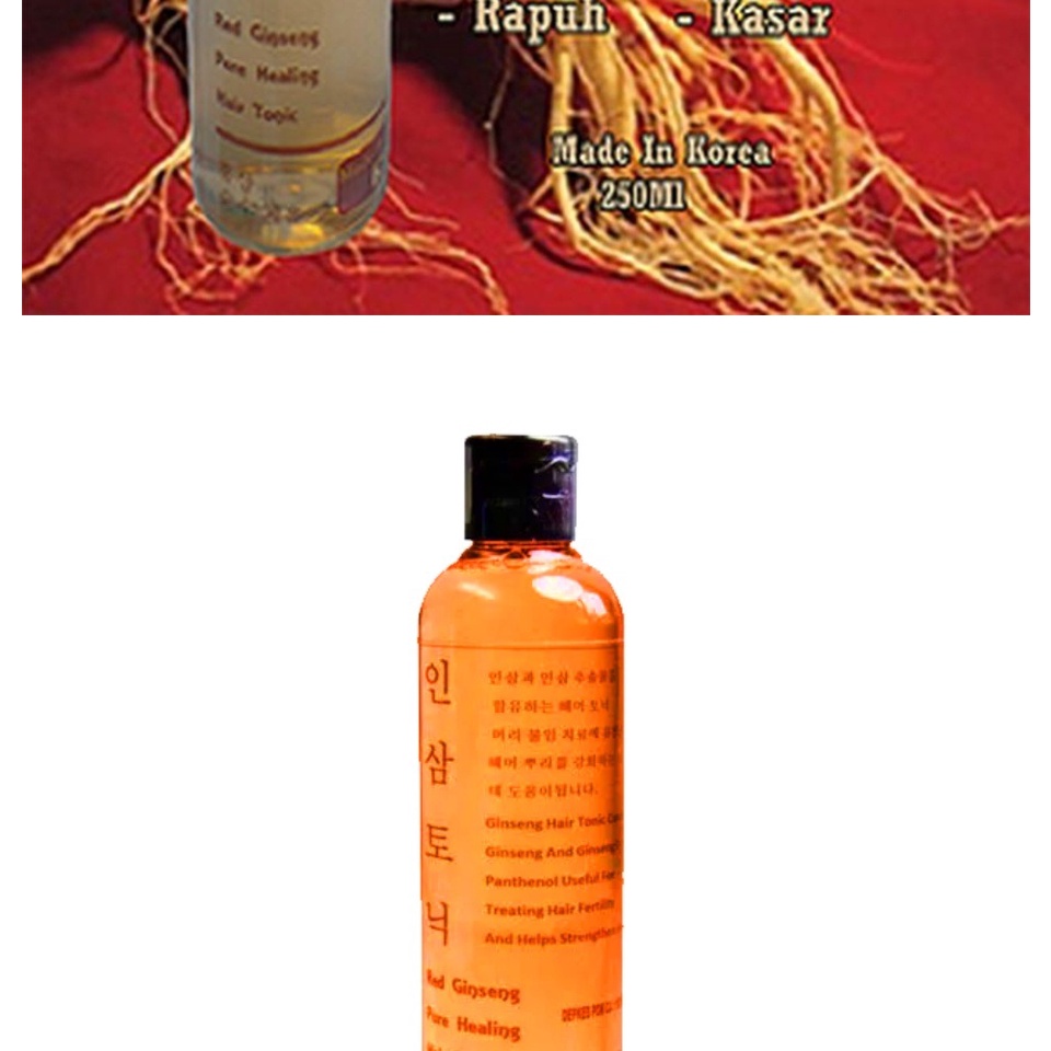 Beauty Jaya - Red Ginseng Hair Tonic Mengatasi Kebotakan &amp; Rambut Rontok Asli 100%