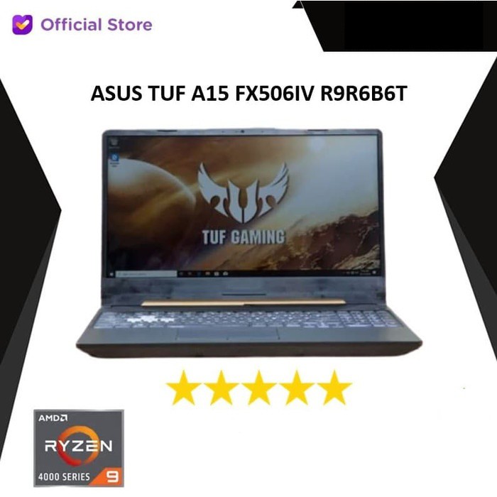 Asus TUF A15 FX506IV R9R6B6T | Ryzen 9 4900H 8GB 512ssd RTX 2060 6GB