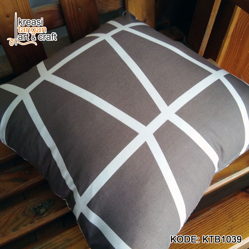 SARUNG BANTAL SOFA ukuran 30x50, 40x40, 45x45, 50x50, 60x60, 70x70 KTB1039