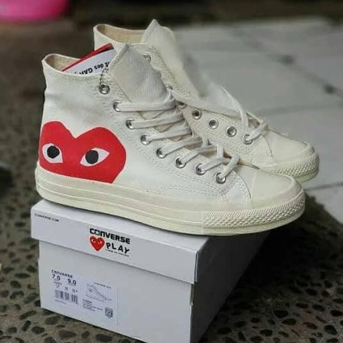 promo converse x cdg / sepatu converse / sneakers cdg terbaru