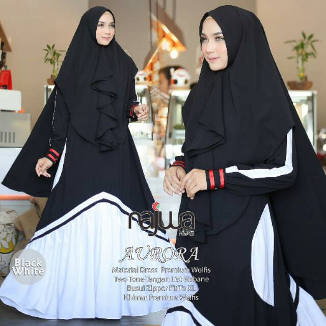 Gais set khimar Aurora syari by najwa