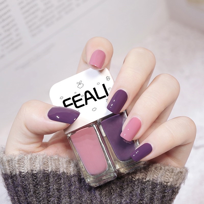 QEILA - KUTEK FEALI 2in1 KUTEK HALAL KUTEKS KOREA NAIL POLISH CAT KUKU MUSLIMAH