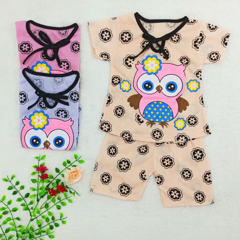 [Ss-4020] Setelan Anak Perempuan size 1-2tahun, Pakaian Anak Lucu Keren Murah, Play Suit Anak
