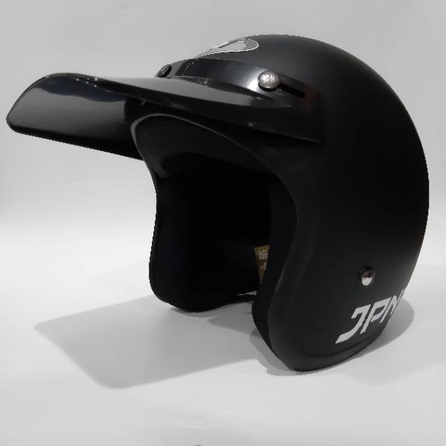 Helm Jpn Hitam Dof Topi Panjang