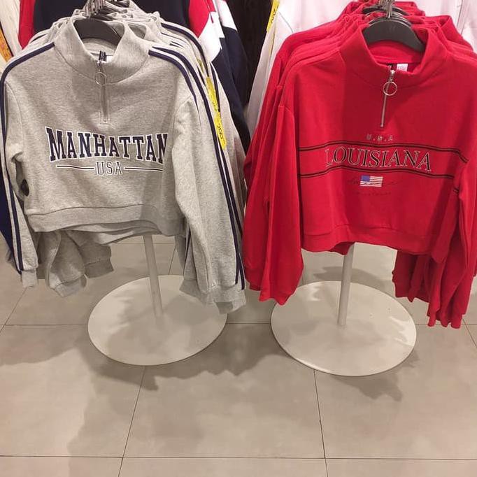 sweater crop h&m