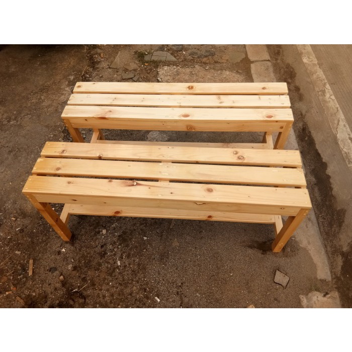Kursi Kayu - Bangku Kayu 120 Cm