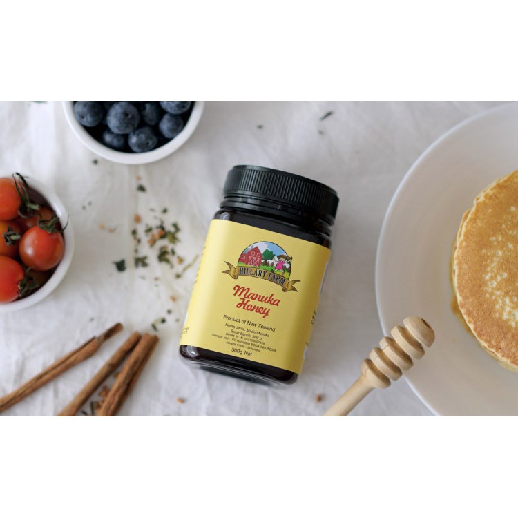 Hillary Farm Manuka Honey Madu New Zealand BPOM 500gram